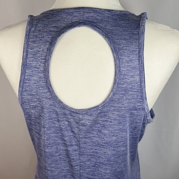 Adidas Heathered Purple Tank Top - Picture 5 of 7